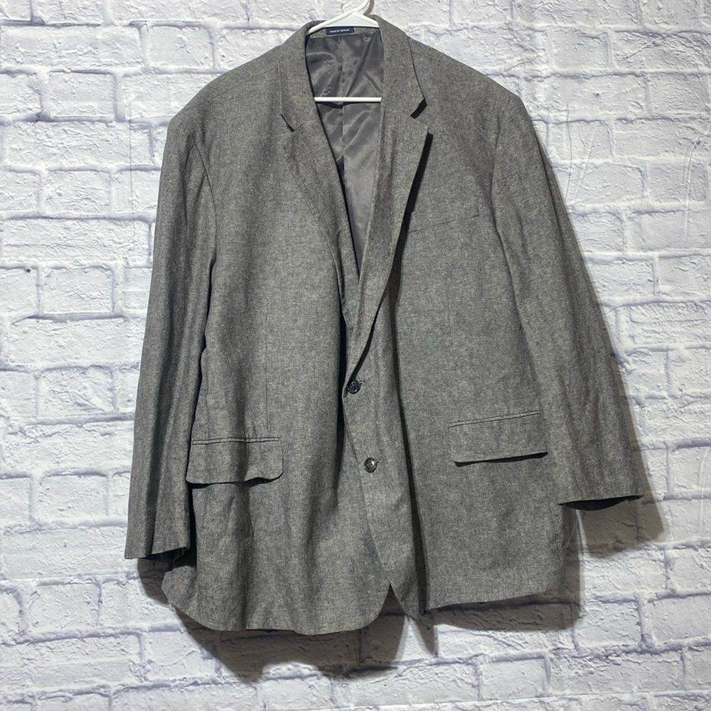 Stafford suit blazer in light gray